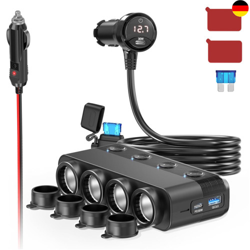 Steckdose auto volt - 12,