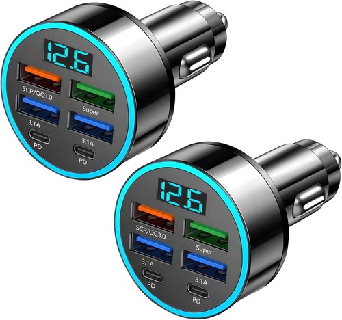 2pcs 66w 12v usb adapter - 2pcs,