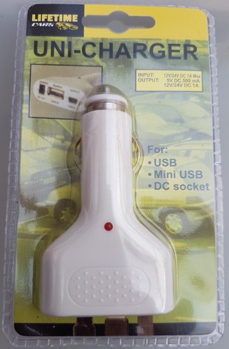 Lifetime cars usb uni - lifetime, uni-charger